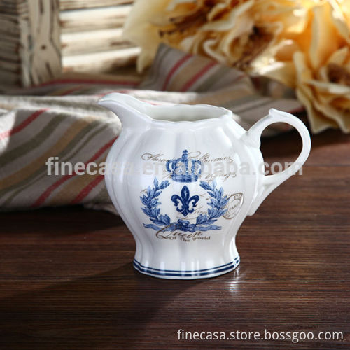 Elegant Fine New Bone China White Ceramic Coffee Pot                
                                    Quality Assured